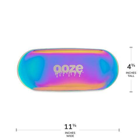 Ooze Rolling Tray - Metal - Aura Rainbow