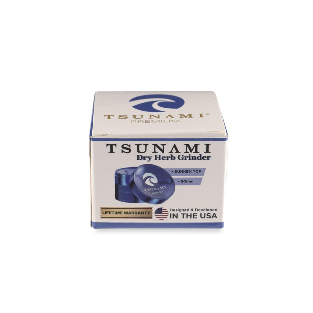 Tsunami Sunken Top 50mm 4-Piece Grinder – Cannatron