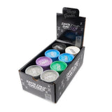 Santa Cruz Shredder 2pc Medium Hemp Grinders in Assorted Colors – 24ct POP Display