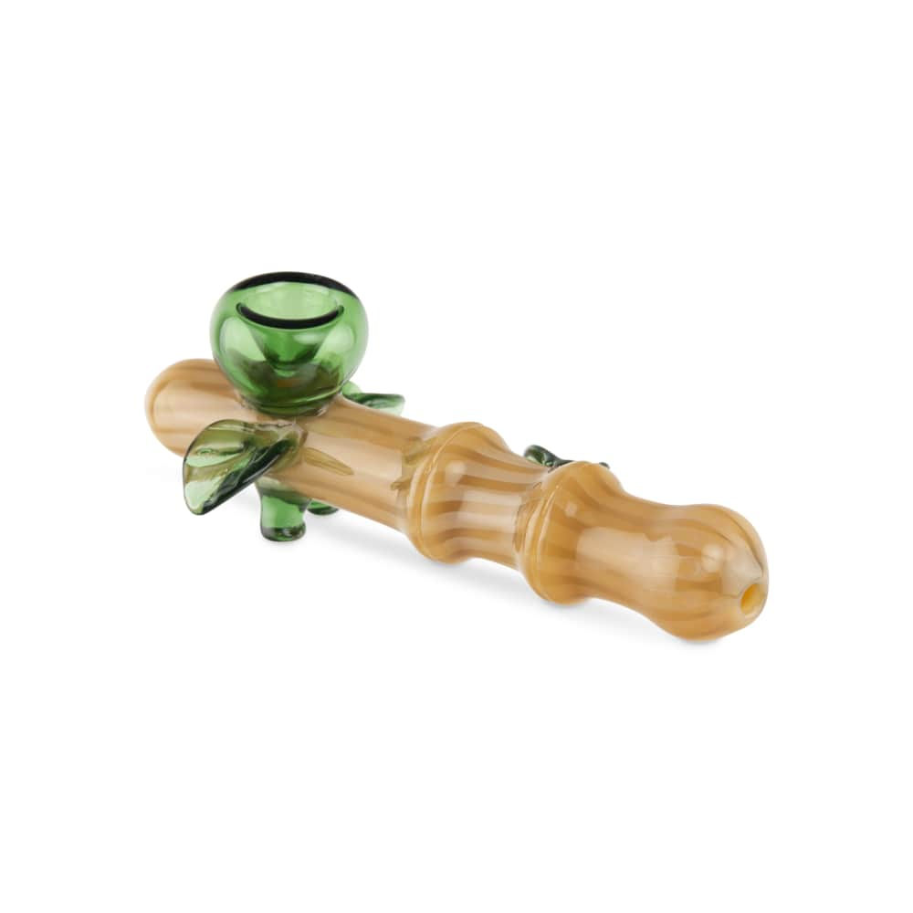 Custom Glass 5” Tree Trunk Hand Pipe