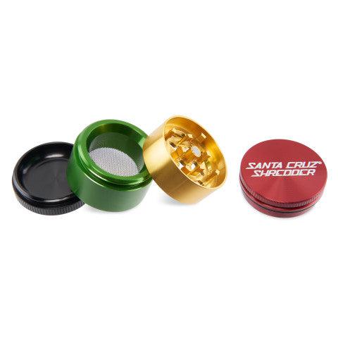 Santa Cruz Shredder 4pc Small Aluminum Herb Grinder