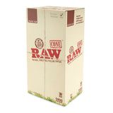 RAW Organic Hemp King Size Bulk Cones Box - 1400ct