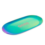 Ooze Rolling Tray - Metal - Aura Rainbow