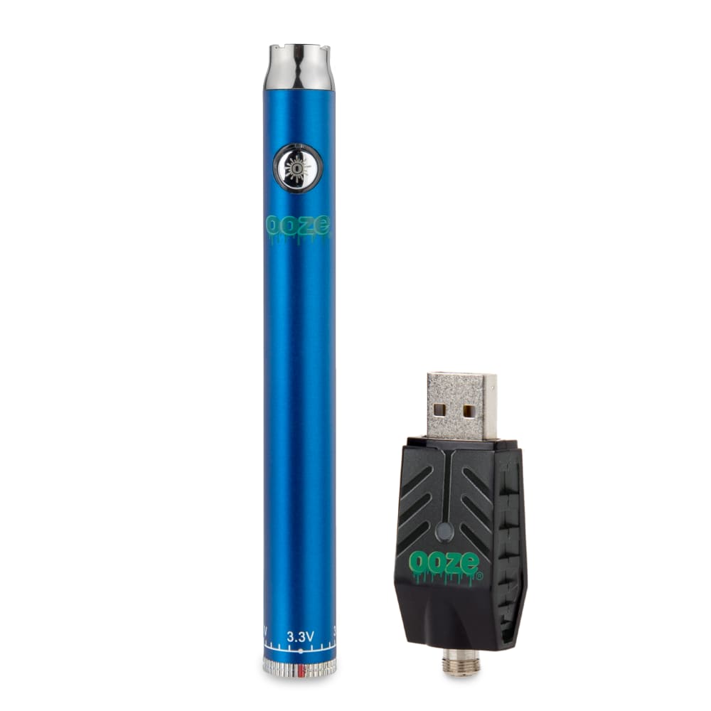 Ooze Slim Twist 510 Thread 320 mAh CBD Vape Pen Battery + USB Charger