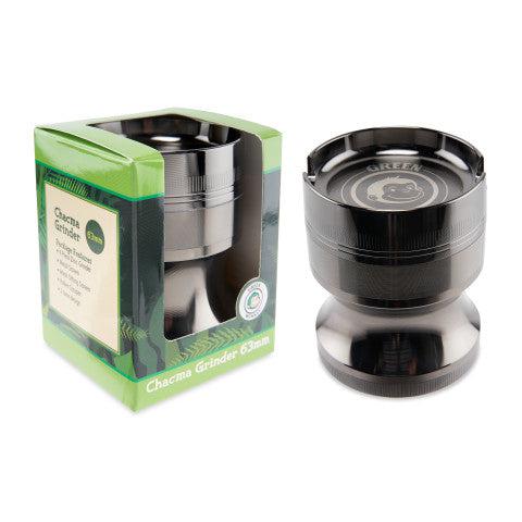 Green Monkey Grinder - Chacma 4pc with Ashtray - 63mm