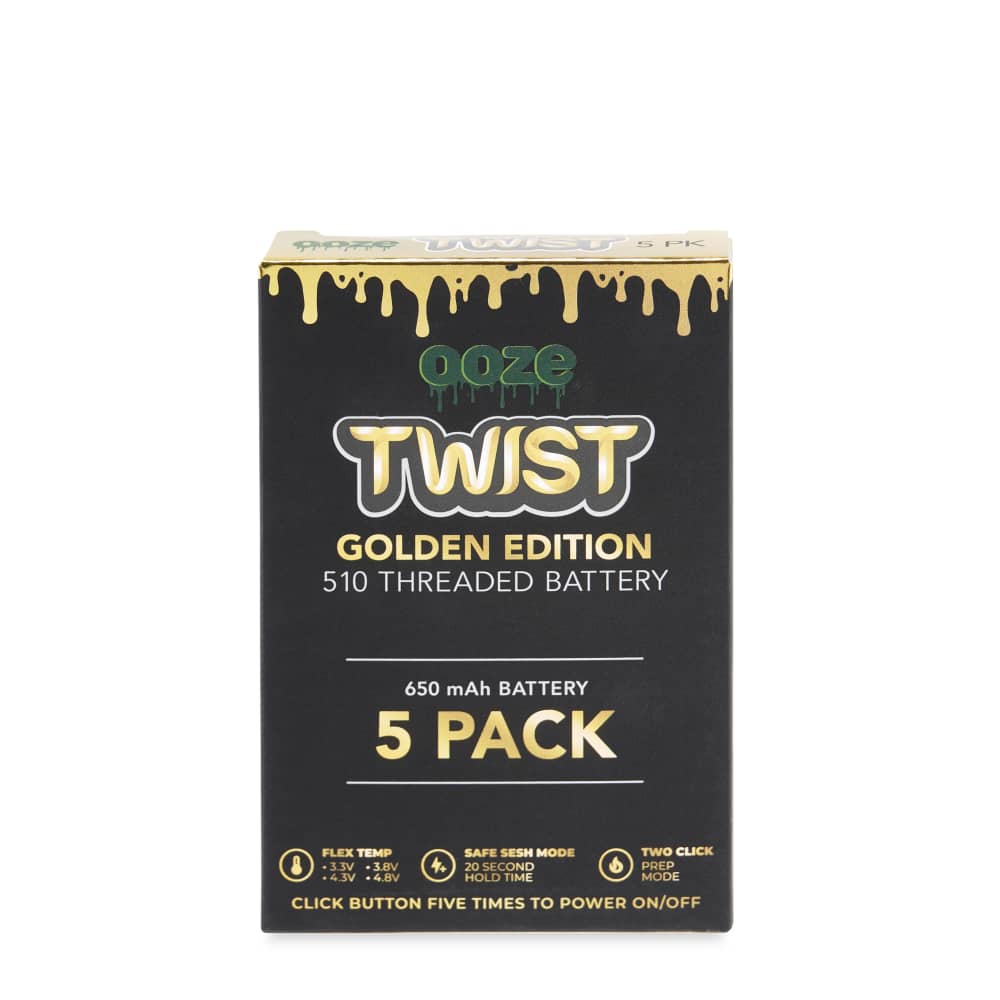 Ooze 650 Twist Battery - 5 Pack