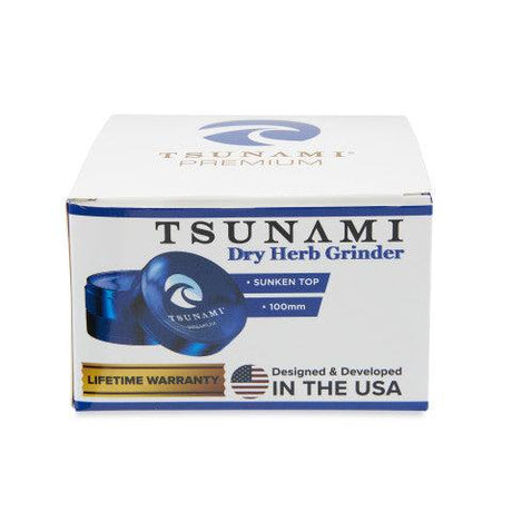 Tsunami Sunken Top 100mm 4-Piece Grinder