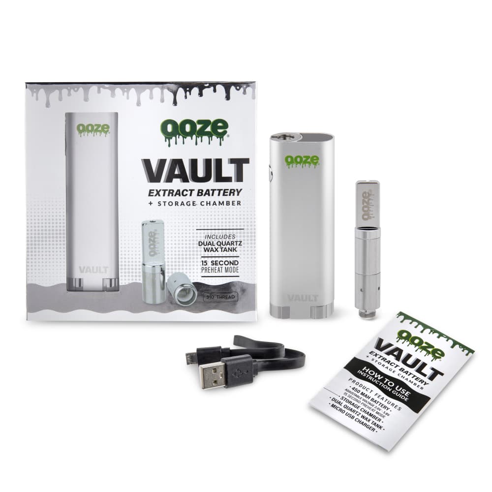 Ooze Vault Extract Battery with Storage Chamber