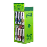 Ooze Slim Twist Vape Pen 48ct Battery Display 510 Thread 320 mAh Vaporizers + USB Charger - Acrylic Battery Display