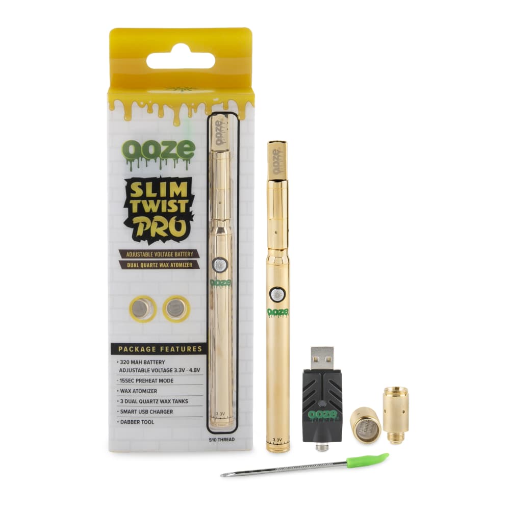 Ooze Slim Twist Pro CBD Vape Battery