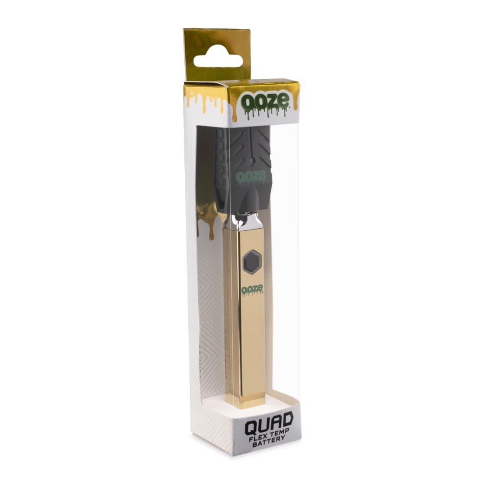 Ooze Quad 510 Thread 500 mAh Square Vape Pen Battery