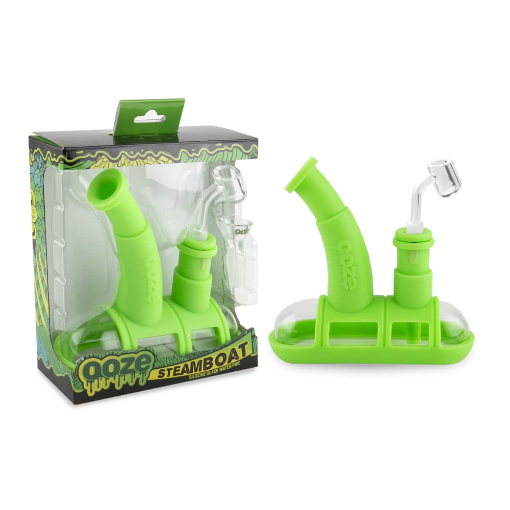Ooze Steamboat Silicone Bubbler | Cannatron Wholesale
