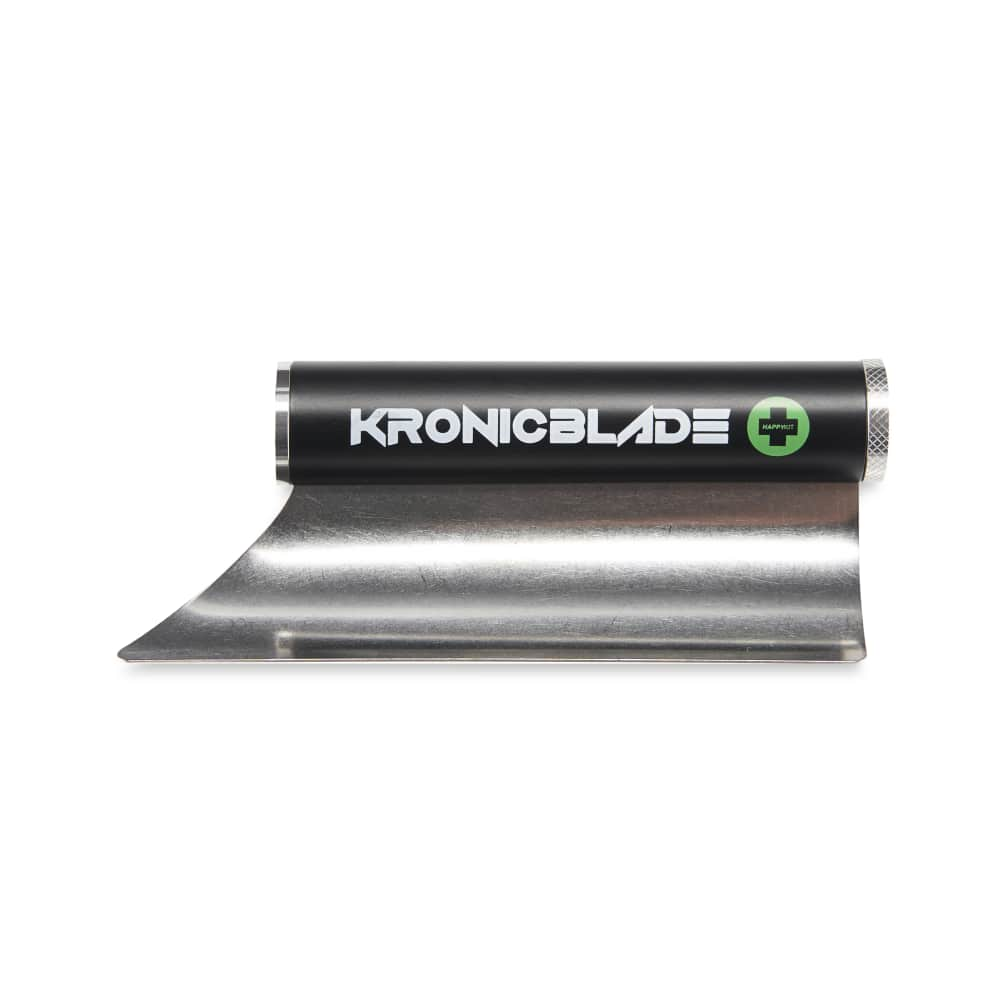 The KronicBlade Multi-Purpose Herb Tool from Happy Kit x 2PuffsUp Retail Display - 10ct