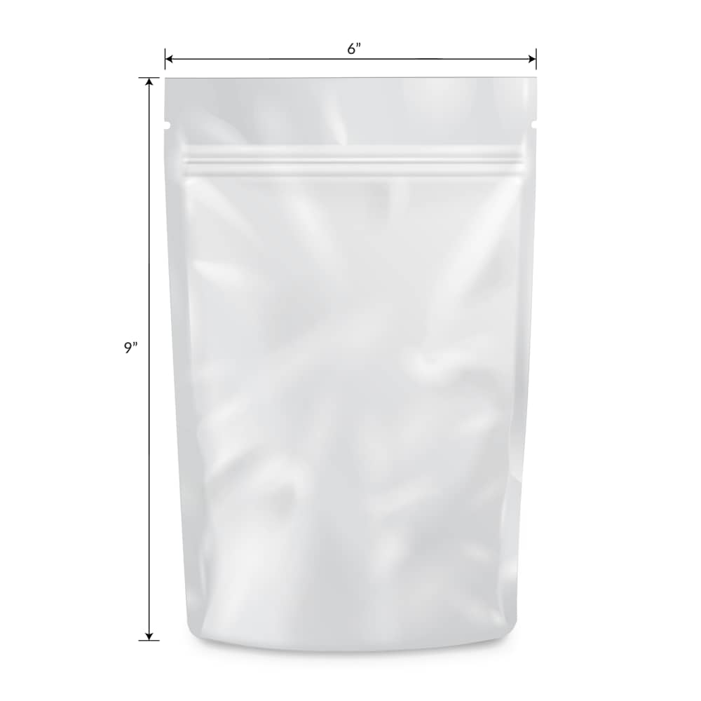 Loud Lock 1 Ounce Mylar Smell Proof Vacuum Seal Bags - 1,000 Count