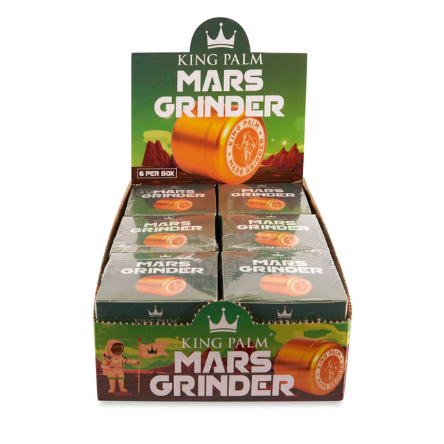 King Palm Mars Grinder - 6ct