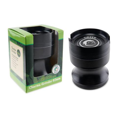 Green Monkey Grinder - Chacma 4pc with Ashtray - 63mm