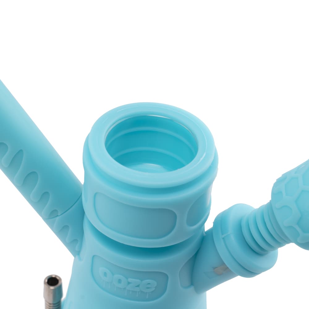 Ooze Hyborg Silicone Glass 4-in-1 Hybrid Water Pipe and Nectar Collector