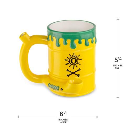 Ooze Ceramic Mug - Toxic Waste Barrel